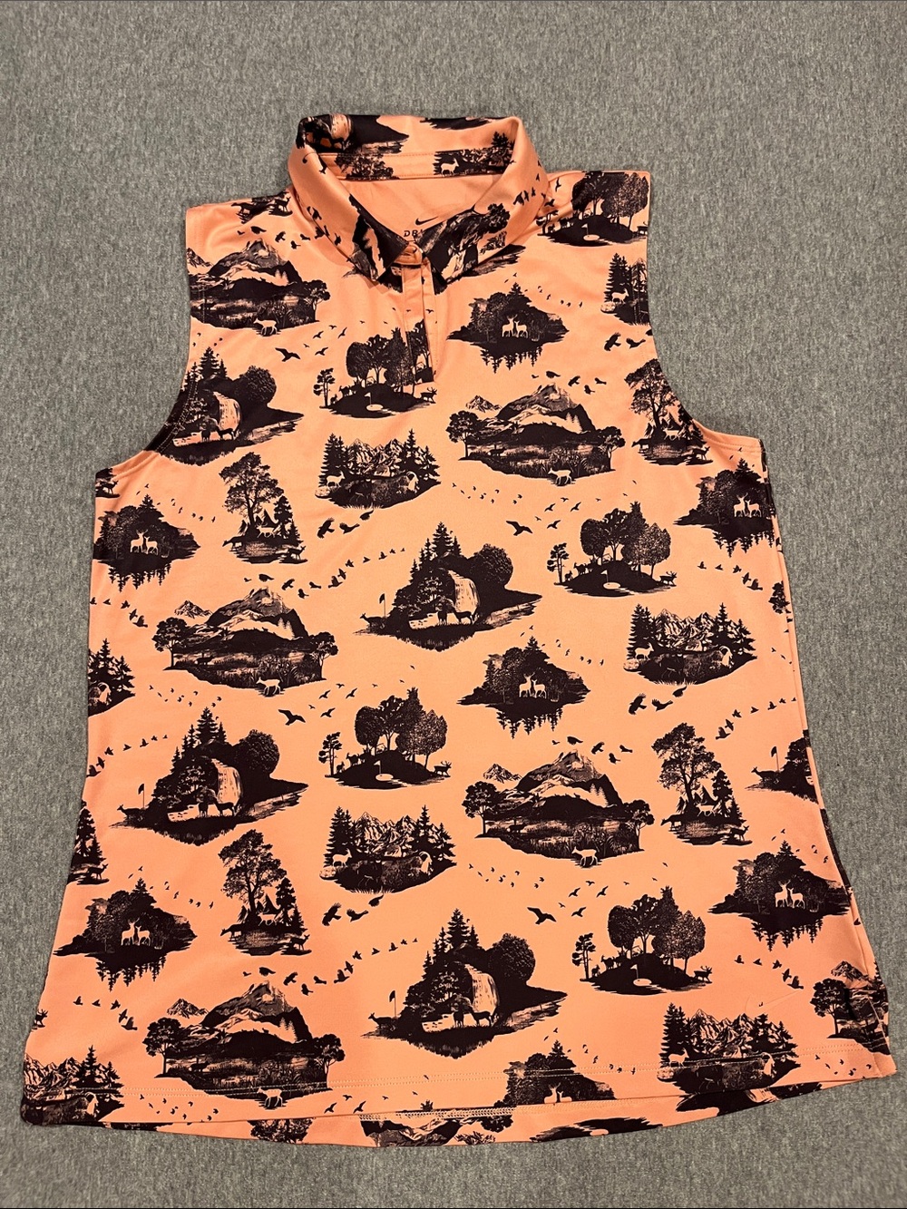 Nike Dri-Fit collared tank top. Size medium.